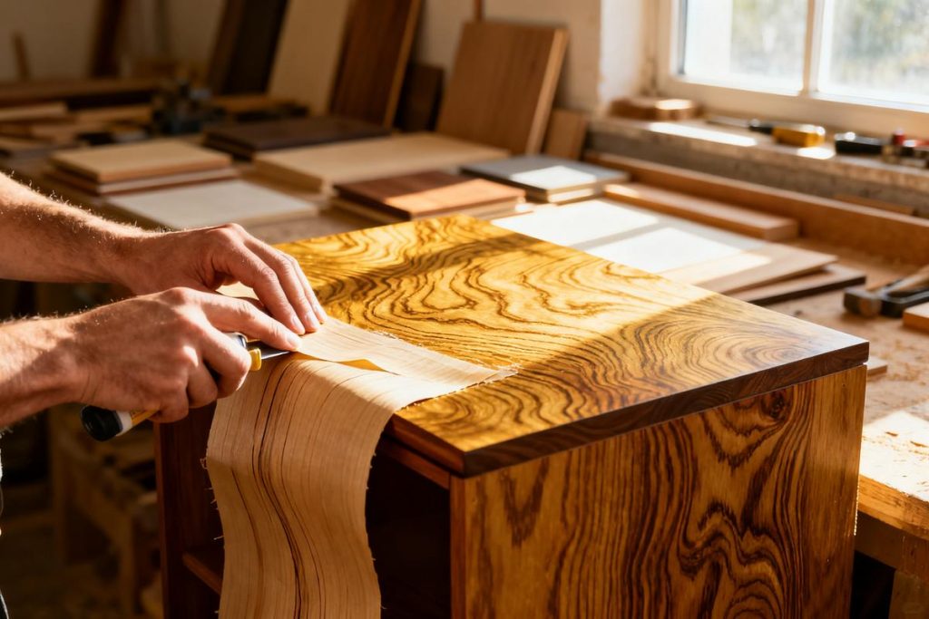 Découvrez l’exploration et innovations des techniques de placage bois